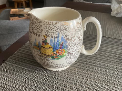 Vintage large sadler milk jug - milk,