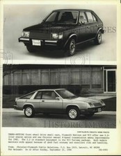 1981 Press Photo 1981 Plymouth