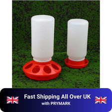 1kg Chicken Feeder & 1 litre