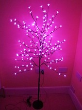 Snow Time LED Cherry Blossom Christmas Tree - 150cm (5 ft)