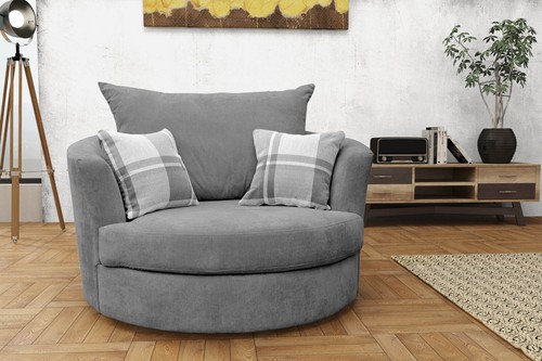 Swivel round cuddle chair - swivel,