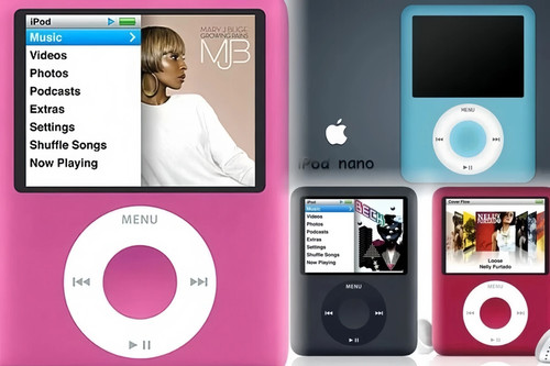 Apple ipod nano 3rd - apple, 8gb