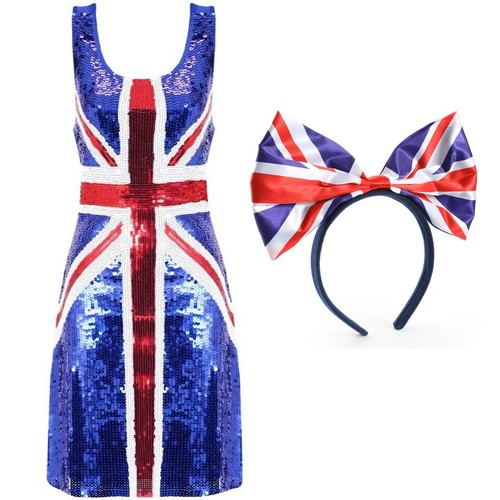 Ladies union jack - ladies, dress