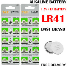 LR41 AG3 SR41 192 392 1.5v ALKALINE BUTTON BATTERY LR41 BUTTON CELL BATTERIES