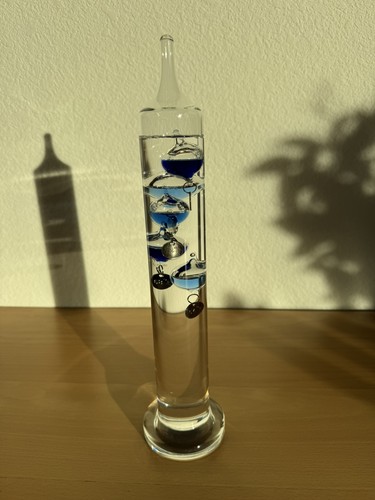 Galileo thermometer inches - thermometer, 13