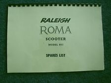 Raleigh Roma Scooter RS2 1962-1964 Parts List - RAL11