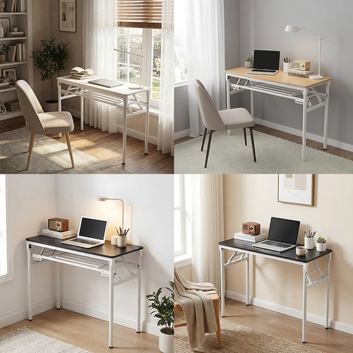 100cm folding computer desk - 80/100cm,