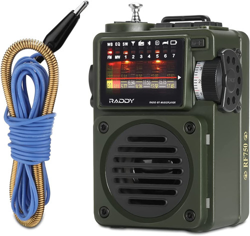 Raddy rf750 portable shortwave - rf750,