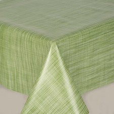Plain Textured PVC Vinyl Oilcloth Wipe clean Tablecloth Table cover Protector