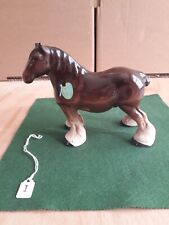 Vintage Melba Ware Brown Shire Horse