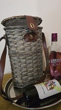 2 Bottle Wicker Wine Picnic