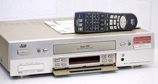 JVC HR-S9500 S-VHS video cassette recorder BDA + FB 1A condition! Serviced + ...