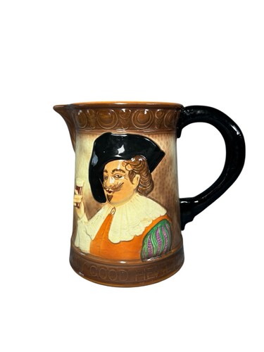 Falcon ware cavalier jug - jug, 1801