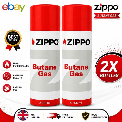 Genuine zippo butane gas - 2x,