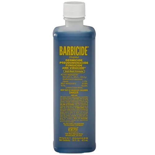 Barbicide disinfectant - barbicide,