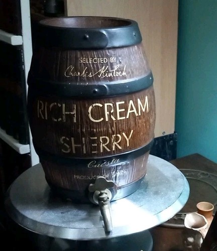 Rich cream sherry pottery - rich,