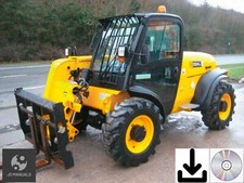 JCB Loadall 520-40, 524-50, 527-55 Telehandler Service Repair Workshop Manual. 