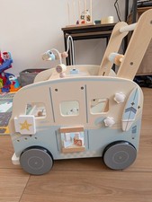 ROBOTIME Wooden Baby Walker