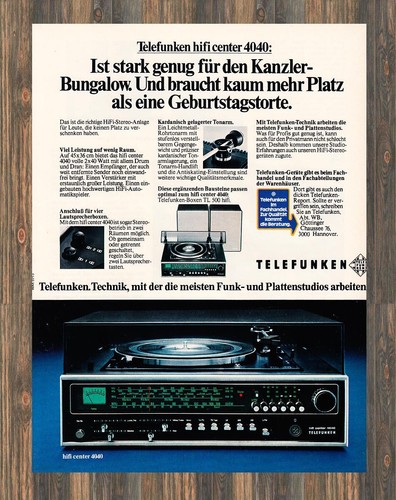 Telefunken center 4040 - hi-fi,