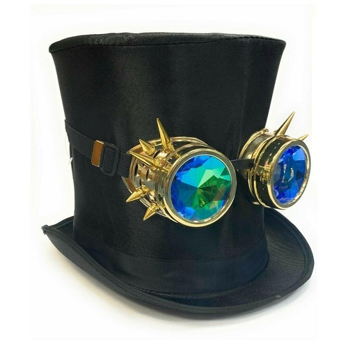 Steampunk hat black bell - steampunk,