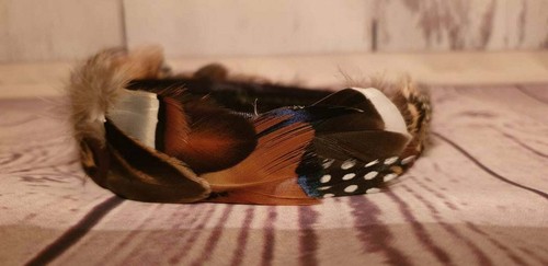 Feather hair band handmade uk - hair,