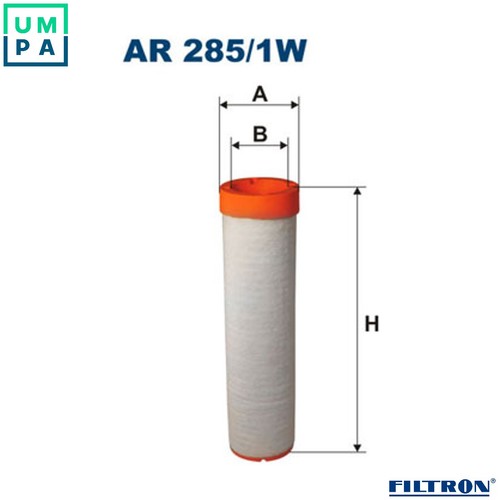 Secondary air filter 285 1w - filter, 285/1w