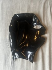 Rubber Idols Latex Black Hood