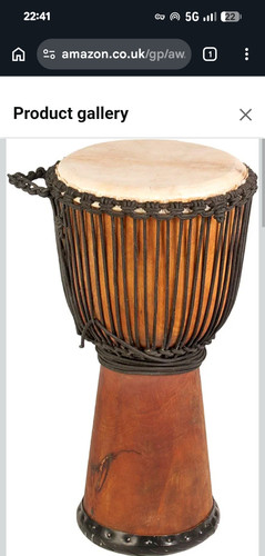 Rrp 150 djembe drum - £,