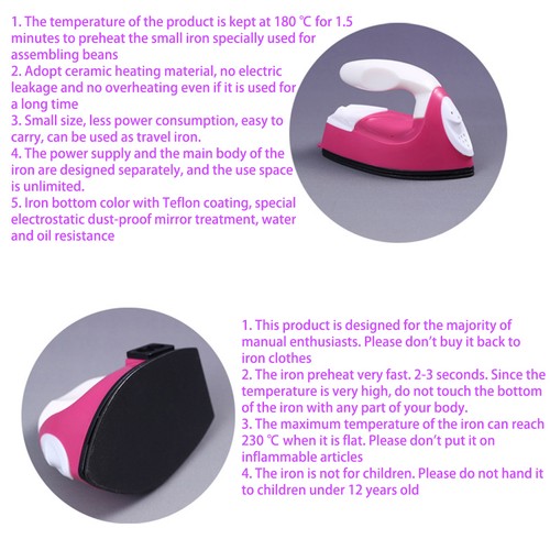 Mini electric iron - mini,