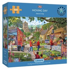 Gibsons Games Moving Day 500 Piece Jigsaw Puzzle Toys G3148