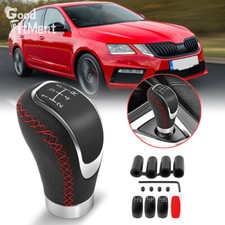 For Skoda Superb Octavia Kodiaq Car 5-Speed Shift Lever Knob Manual Gear Stick