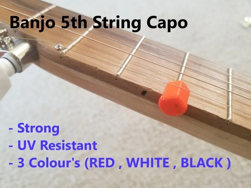 5th string capos banjo - string,