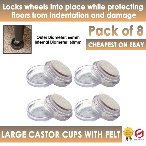 Felt furniture castor cups - furniture,
