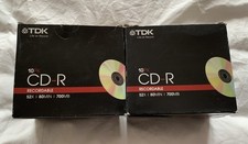 2x 10 Pack TDK CD-R Recordable