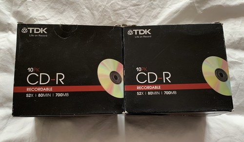 Pack tdk r recordable - pack, cd-r