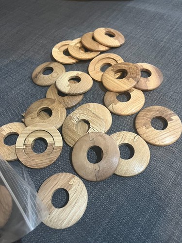 10x 15mm wood radiator pipe - 15mm,