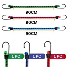 3pk Bungee Cords 90cm Long
