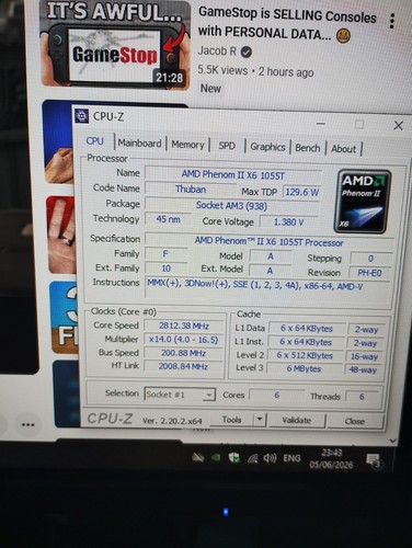 Amd phenom 1055t - amd,