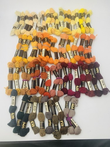 Bundle job lot dmc shades - lot, 62