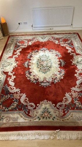 Large oriental rug 100 wool - large,