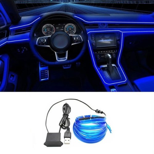 Wire interior car led strip - el,