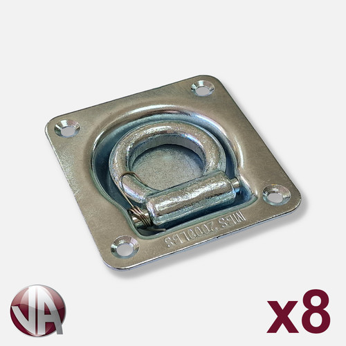 Cargo lashing rings tie - rings,