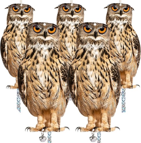 5pcs owl bird scarer - owl,