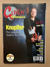 MARK KNOPFLER GUITAR TECHNIQUES MAGAZINE MAY 1996 - MARK K COVER WITH MORE INSID