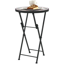 Outsunny Mosaic Garden Table