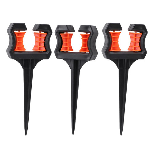 3pcs garden hose guide spike - 3pcs,