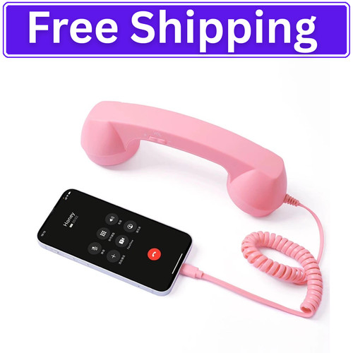 Retro telephone handset for - retro,
