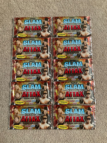 Topps wwe slam attax 2008 - wwe,