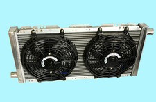 LOTUS ELISE S1/S2 VAUXHALL VX220 RACE SPEC ALUMINIUM, RADIATOR + FANS, UK MADE