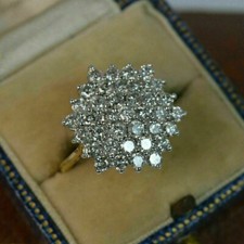 1.2 Ct Round Diamond Cluster